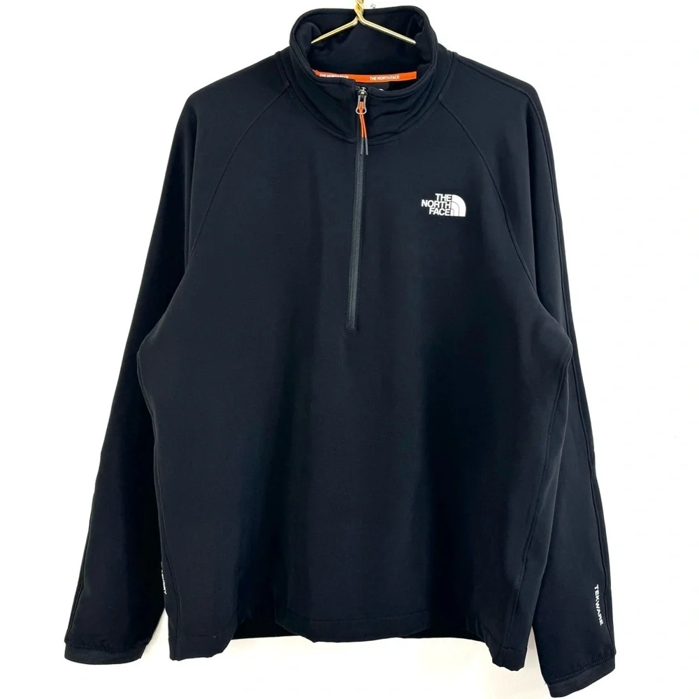 The North Face Sweatshirt with zip The North Face Tekware Fleece Black NF0A5GJW